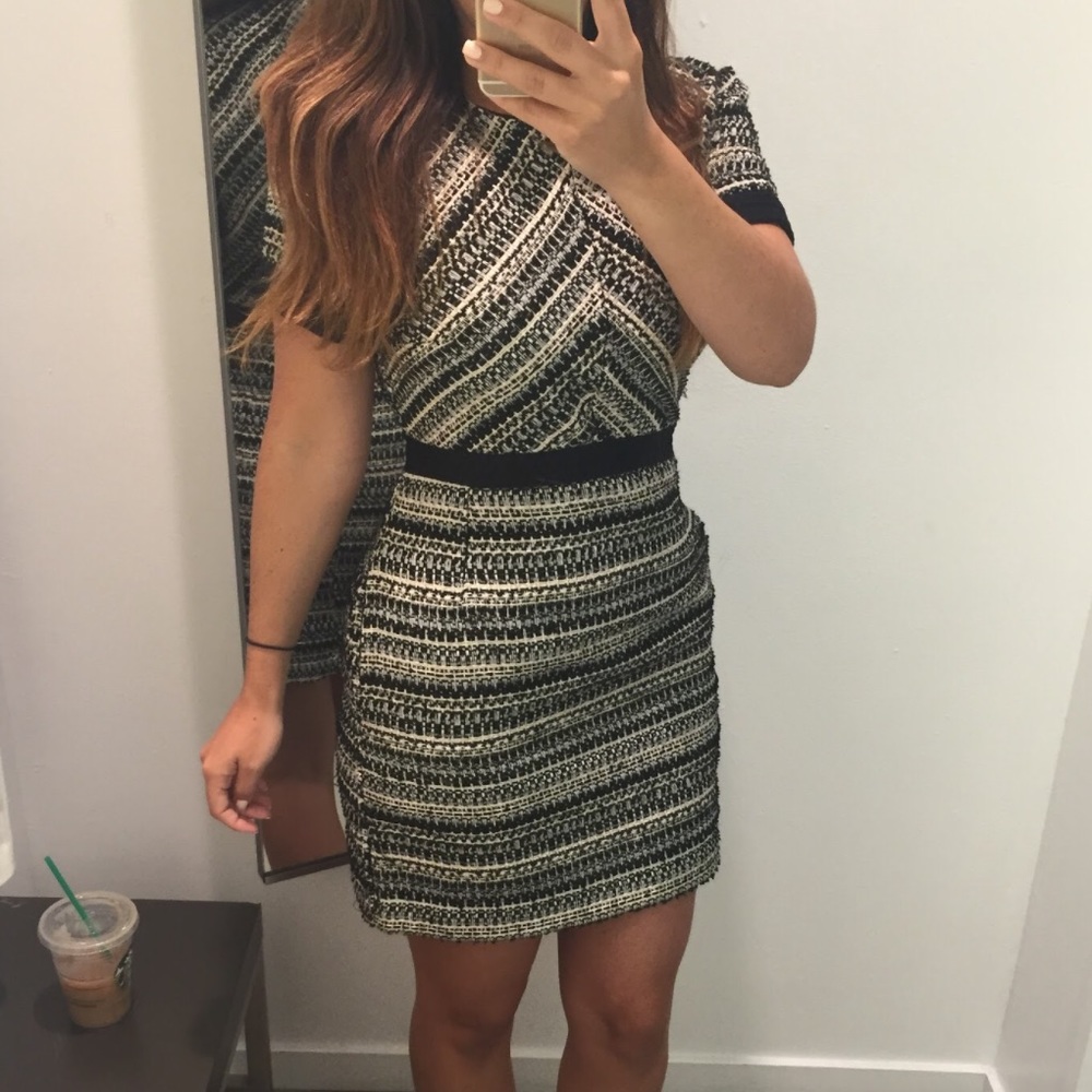 H&M Tweed Mini Dress